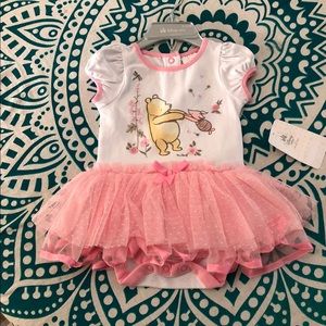 NWT Winnie the Pooh skirted onesie